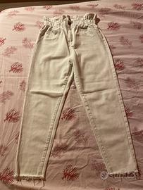 jeans bianco donna