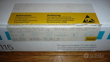 Scheda Siemens 6ES5-460-7LA11 ingressi analogici