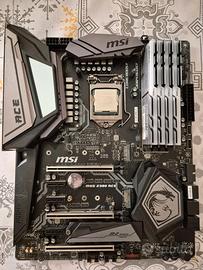 Intel i9 9900k con msi Mag Ace z390 e 32gb ddr4