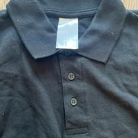 Maglietta con colletto a maniche corte unisex