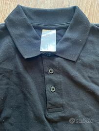 Maglietta con colletto a maniche corte unisex