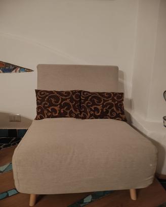 Poltrona letto singolo