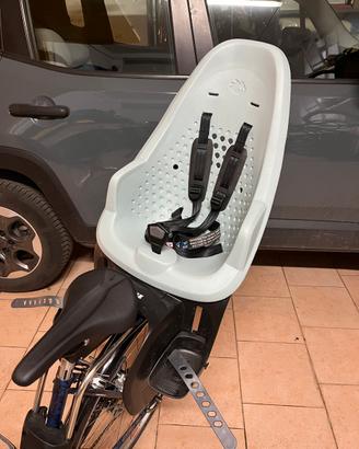 Seggiolino bicicletta Thule azzurro