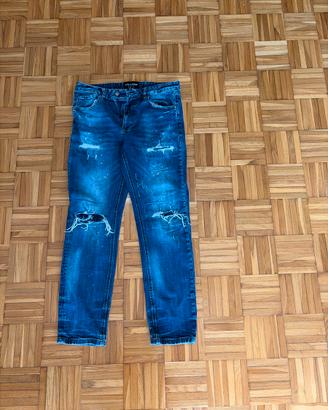 Jeans supply e hoodrich taglia M entrambi