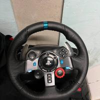 VOLANTE LOGITECH G29 + LEVA CAMBIO MANUALE