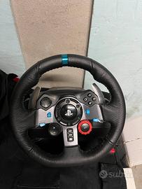 VOLANTE LOGITECH G29 + LEVA CAMBIO MANUALE