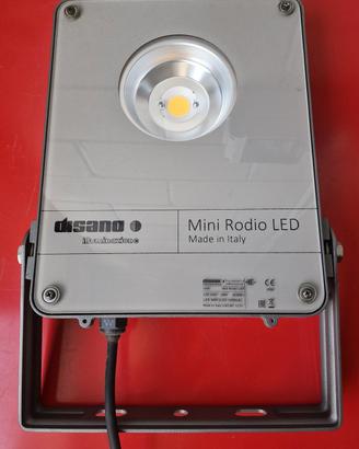 faro proiettore a LED Disano Mini Rodio LED
