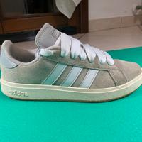 Scarpe taglia 40-suede grigio chiaro