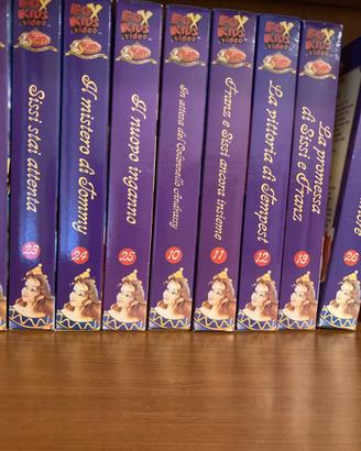 videocassette film SISSI e Disney