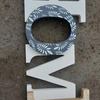 decorazione scritta legno