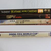 Lotto 4 DVD es: Una settimana da Dio, Spy Kids, ..