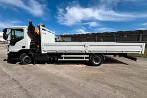 Iveco 120E22/p cassone fisso e gru NUOVA