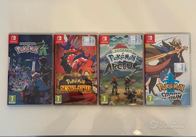 Giochi Pokemon Nintendo Switch