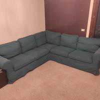divano angolare ektorp 243 x 243 VERDE