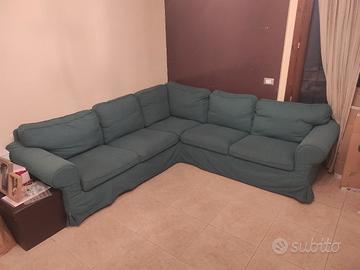 divano angolare ektorp 243 x 243 VERDE