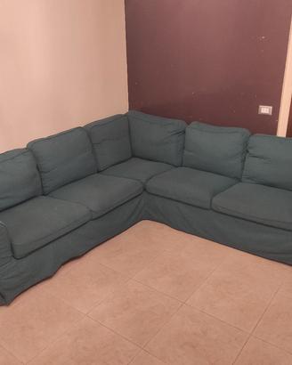 divano angolare ektorp 243 x 243 VERDE