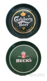 Coppia di Vassoi collezione Birra