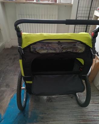 Passeggino per traino bici