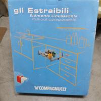 Cesto estraibile modulo cucina 60 Compagnucci