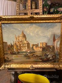 Venezia primi ’900, olio su tela Eugenio Bonivento