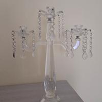 CANDELABRO  IN VETRO 