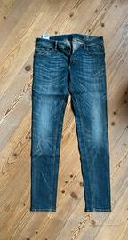 Jeans in denim Diesel “Sleenker”