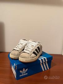 Adidas campus beige e nere -  38