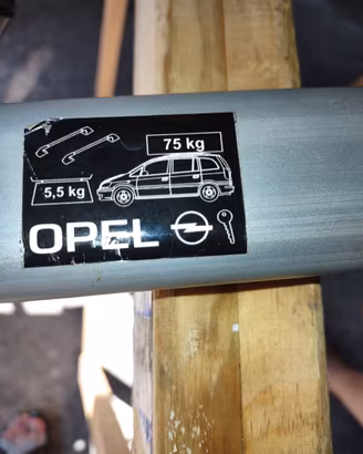 barre portatutto x opel
