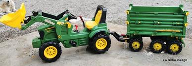 Trattore e rimorchio John Deere