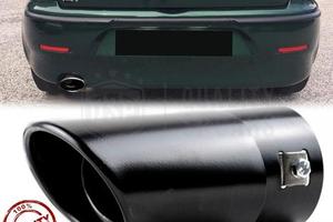 TERMINALE di Scarico per ALFA ROMEO 147 OVALE NERO