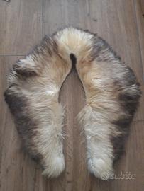 2 colli di vera pelliccia per giubbetti o cappotti