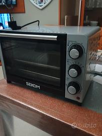 Fornetto ventilato  nero e grigio 