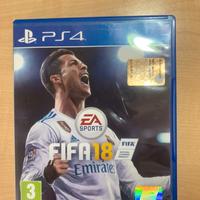 Disco gioco Fifa 18 PS4