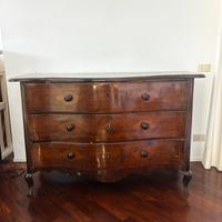 Cassettone antico in radica, fine settecento