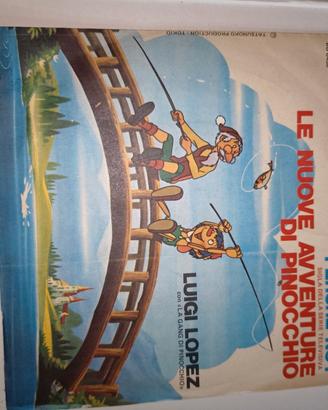 2 disco 45 giri peline lassie paul e pinocchio