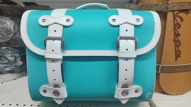Bauletto borsa Vespa Turchese Lambretta borsone