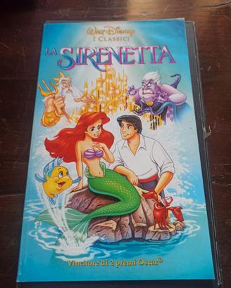 VHS Disney La sirenetta