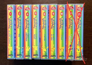 VHS Pokémon 1-2-3-5-6-9-10