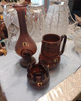 brocche in vetro soffiato 