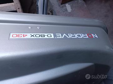 baule con barre porta pacchi 