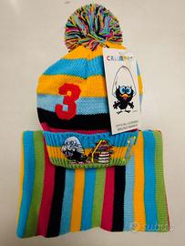 Berretto e sciarpa per neonati
