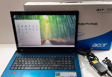 Notebook Acer 17,3" Win 11 Pro, 6GB RAM, 120GB SSD