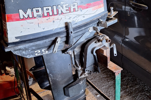 Motore fuoribordo mariner Mercury 25 cv 2t