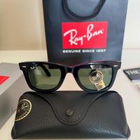 Ray-Ban Wayfarer nero RB2140 occhiali  nuovi