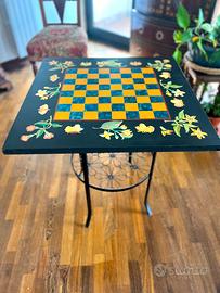 Tavolo Artistico Scacchiera