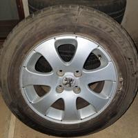 4 cerchi originali Peugeot 307 1.6cc del 2002