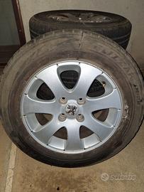 4 cerchi originali Peugeot 307 1.6cc del 2002