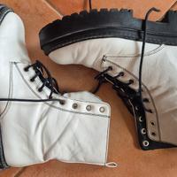 anfibi bianchi donna usati 38