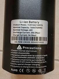 Batteria Engwe E26 +carica batterie