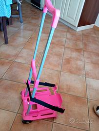 trolley per zaino scuola - pieghevole 